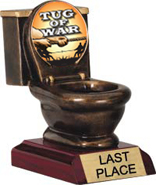 Toilet Bowl Insert Resin Trophy [5 inch]