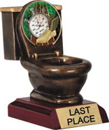 Toilet Bowl Insert Resin Trophy [5 inch]