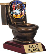 Toilet Bowl Insert Resin Trophy [5 inch]