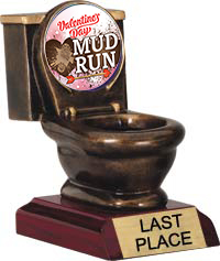 Toilet Bowl Insert Resin Trophy [5 inch]
