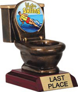 Toilet Bowl Insert Resin Trophy [5 inch]