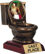 Toilet Bowl Insert Resin Trophy [5 inch]
