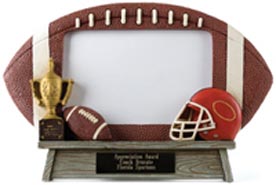 Football Vintage Sport Photo Frame Resin [6.5 x 7 inch]
