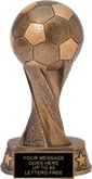 Soccer Spiral Resin Trophy [7.25 inch]