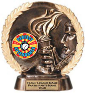 Victory (Torch) Super Dimensional Resin Trophy [7.25 inch] large