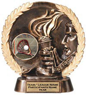 Victory (Torch) Super Dimensional Resin Trophy [7.25 inch] large