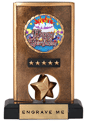 Insert Holder Spinning Resin Trophy [6.5 inch] large