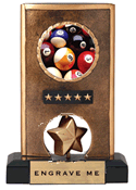 Insert Holder Spinning Resin Trophy [6.5 inch] large