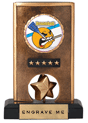 Insert Holder Spinning Resin Trophy [6.5 inch] large