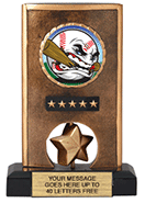 Insert Holder Spinning Resin Trophy [6.5 inch] large