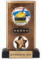 Insert Holder Spinning Resin Trophy [6.5 inch] large