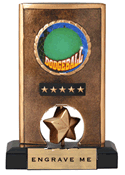 Insert Holder Spinning Resin Trophy [6.5 inch] large