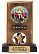 Insert Holder Spinning Resin Trophy [6.5 inch] large