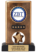 Insert Holder Spinning Resin Trophy [6.5 inch] large