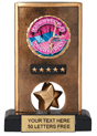 Insert Holder Spinning Resin Trophy [6.5 inch] large