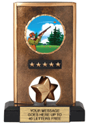 Insert Holder Spinning Resin Trophy [6.5 inch] large