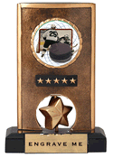 Insert Holder Spinning Resin Trophy [6.5 inch] large