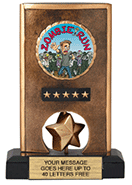 Insert Holder Spinning Resin Trophy [6.5 inch] large