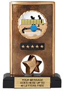 Insert Holder Spinning Resin Trophy [6.5 inch] large
