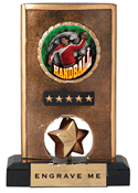 Insert Holder Spinning Resin Trophy [6.5 inch] large