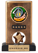 Insert Holder Spinning Resin Trophy [6.5 inch] large