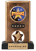 Insert Holder Spinning Resin Trophy [6.5 inch] large