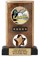 Insert Holder Spinning Resin Trophy [6.5 inch] large