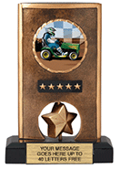 Insert Holder Spinning Resin Trophy [6.5 inch] large