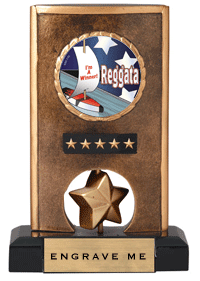Insert Holder Spinning Resin Trophy [6.5 inch] large