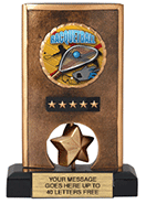 Insert Holder Spinning Resin Trophy [6.5 inch] large