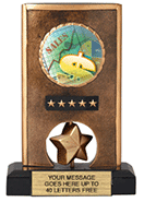 Insert Holder Spinning Resin Trophy [6.5 inch] large