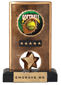 Insert Holder Spinning Resin Trophy [6.5 inch] large