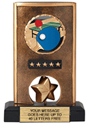 Insert Holder Spinning Resin Trophy [6.5 inch] large
