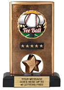 Insert Holder Spinning Resin Trophy [6.5 inch] large