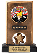 Insert Holder Spinning Resin Trophy [6.5 inch] large