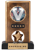 Insert Holder Spinning Resin Trophy [6.5 inch] large