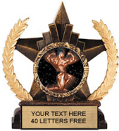 Insert Holder Star Resin Trophy [6 inch]