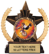 Insert Holder Star Resin Trophy [6 inch]