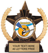Insert Holder Star Resin Trophy [6 inch]