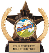 Insert Holder Star Resin Trophy [6 inch]