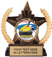 Insert Holder Star Resin Trophy [6 inch]