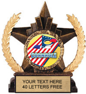 Insert Holder Star Resin Trophy [6 inch]