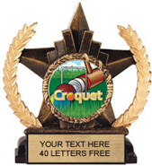Insert Holder Star Resin Trophy [6 inch]