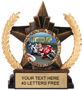 Insert Holder Star Resin Trophy [6 inch]