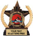 Insert Holder Star Resin Trophy [6 inch]