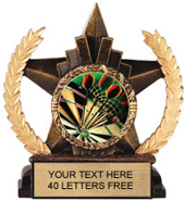 Insert Holder Star Resin Trophy [6 inch]