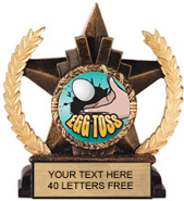 Insert Holder Star Resin Trophy [6 inch]
