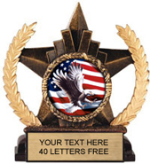 Insert Holder Star Resin Trophy [6 inch]