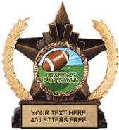 Insert Holder Star Resin Trophy [6 inch]