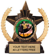 Insert Holder Star Resin Trophy [6 inch]